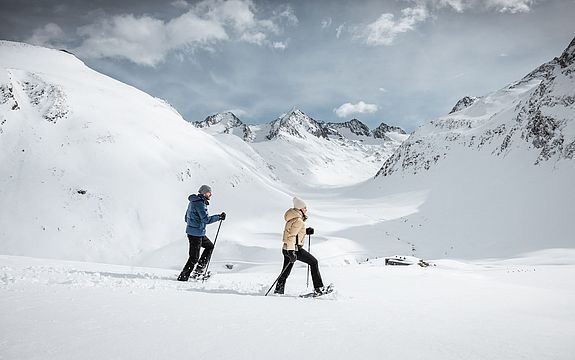 Schönwieshütte-Gurgl-Schneeschuhwandern